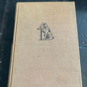 Vintage A BOOK OF FAMOUS DOGS by Albert pay Hardcover Book with Dog Illustration